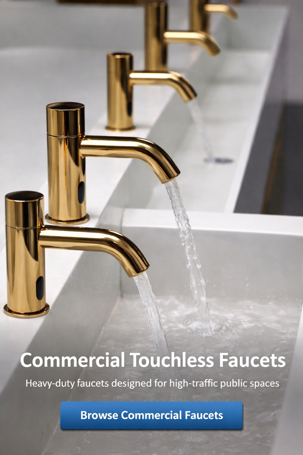 Commercial Touchless Faucets